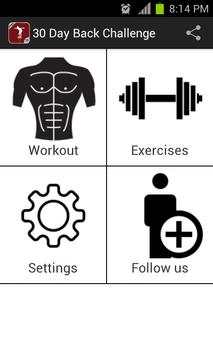 30 Day Back Challenge FREE screenshot 1
