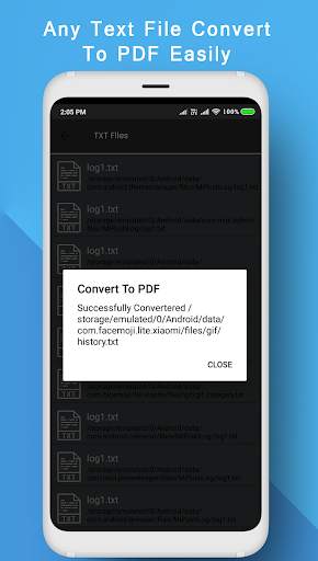 TXT to PDF - Free Notepad to PDF Converter screenshot 4
