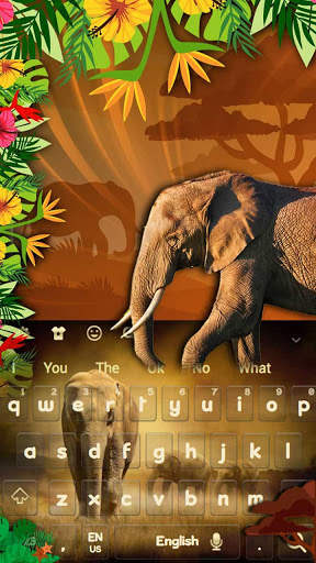 Elephants Keyboard screenshot 4
