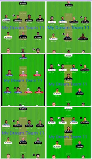 My Dream King Team suggestion - Cricket 11 Tips screenshot 6