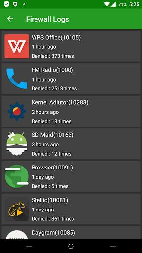 AFWall  (Android Firewall  ) screenshot 2