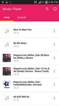 Music Player 3 تصوير الشاشة