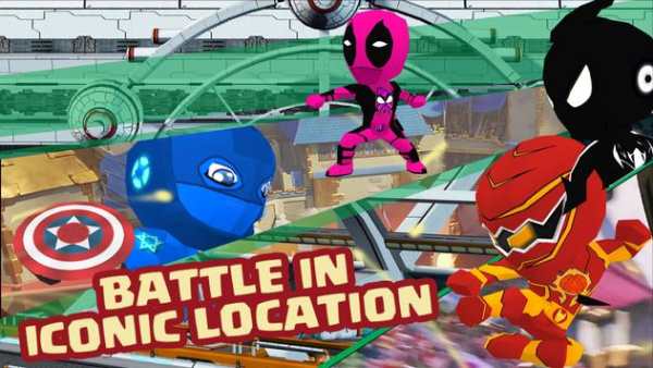 Superhero Mini Battle स्क्रीनशॉट 2
