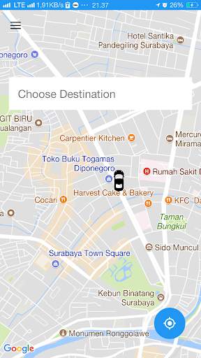 Pelangiku - Aplikasi Pemesanan Mobil & Taksi screenshot 5