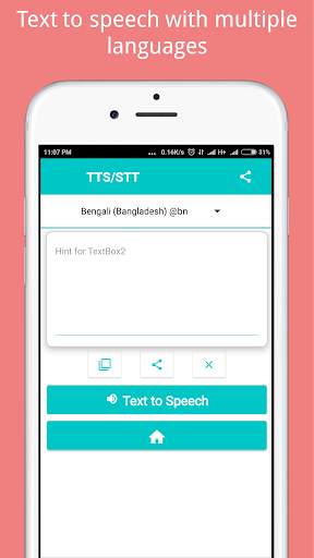 Speech to text /Text to Speech screenshot 4