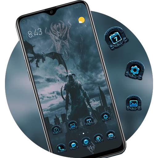 Death Warrior Dark Cool Theme 2.0.50
