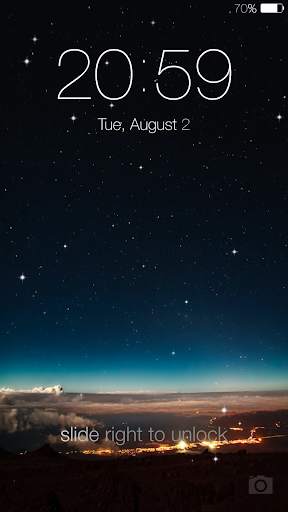 Stars live wallpaper locker screenshot 6