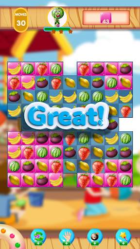 Fruit Mania Ellys Travel - Magic Garden Match 3 screenshot 3