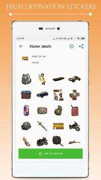 Pubg Whatsu Sticker स्क्रीनशॉट 3