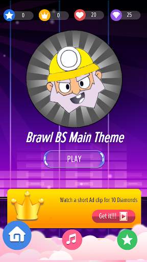 Piano for Brawl BS Stars screenshot 1