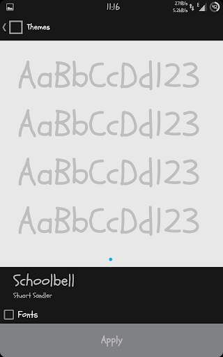 Schoolbell Font [CM11] screenshot 3