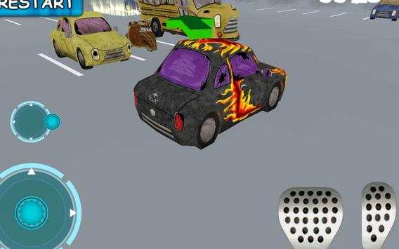Cartoon car parking 3D two screenshot 1