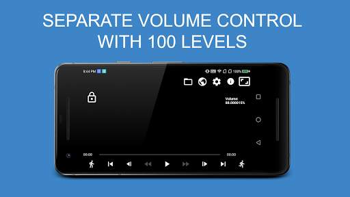 Precise Frame Seek Volume Video Player Free screenshot 3