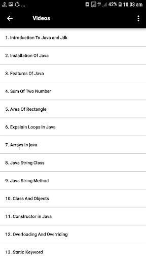 Learn Java screenshot 5