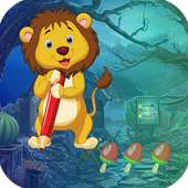 Best Escape Game 591 Nimble Lion Rescue Game