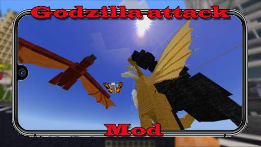 Godzilla attack Mod for Minecraft PE screenshot 5