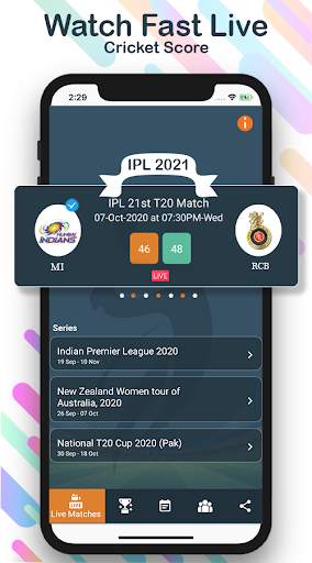 Cricket Live Line : Live Cricket Score screenshot 1
