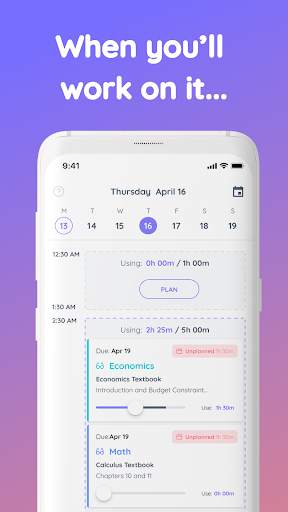 Shovel - Study Planner screenshot 3