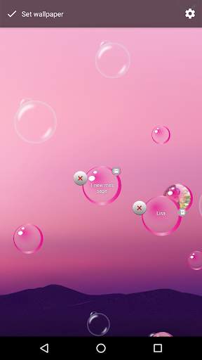 Notification Bubbles Free screenshot 1