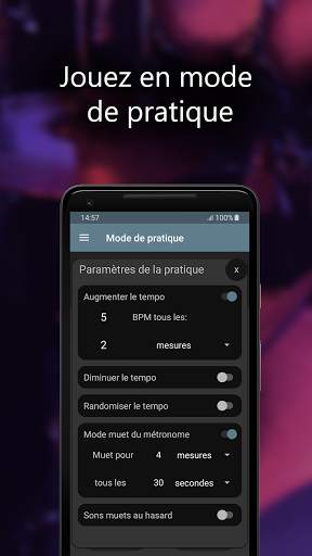 Camtronome - métronome, caméra screenshot 2