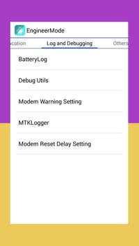 Mtk Engineering Mode Mediatek screenshot 2