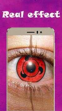 Uchiha Sharingan Eye Camera Editor screenshot 2
