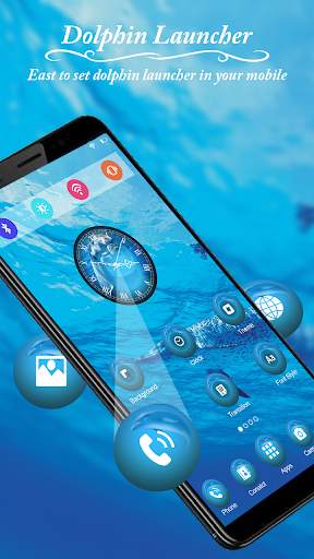 Dolphin Launcher screenshot 4