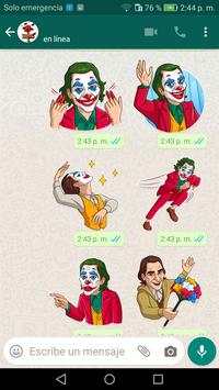 The Joker Sticker for whatsapp-WAStickerApps screenshot 2