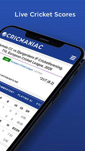 CricManiac - Live Cricket Scores screenshot 2