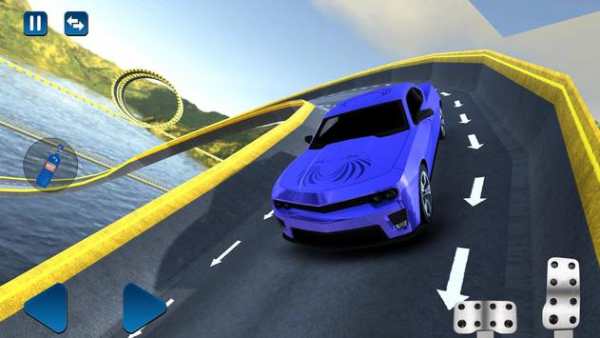Muscle Car Race: Impossible Tracks Car Racing Game screenshot 5