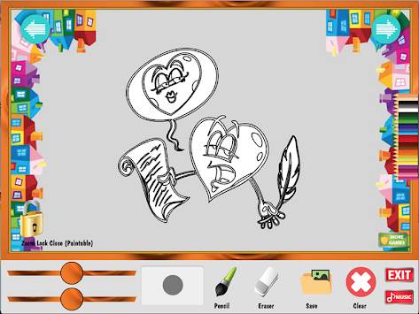 Coloring Game: Love screenshot 1