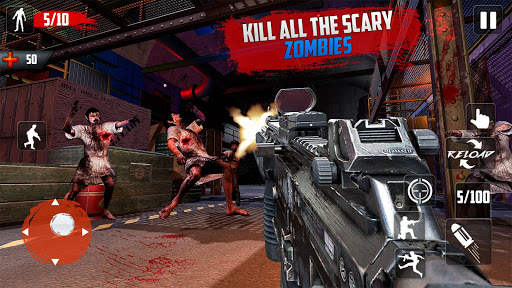 Zombie Sniper Survival: Royale Shooting screenshot 2
