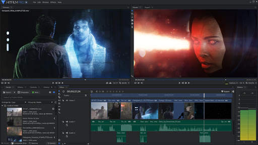 All Video Editor - HitFilm Express 1 تصوير الشاشة