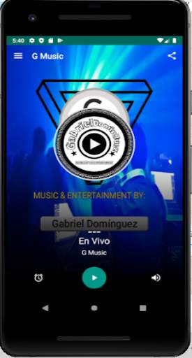 G Music screenshot 1