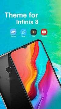 Launcher theme for  Infinix 8 pro screenshot 2