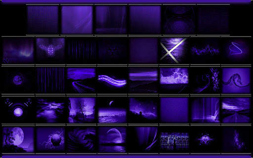Serenity Launcher Theme Purple screenshot 24