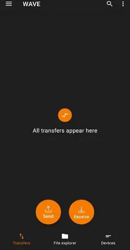 WAVE - Ultrafast file transfer app screenshot 3