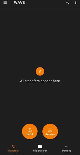 WAVE - Ultrafast file transfer app screenshot 3