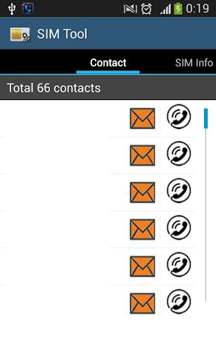 SIM card Toolkit manager application screenshot 1