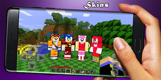 Skins Sonic for Minecraft PE screenshot 1