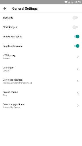 Simple Private Browser screenshot 3