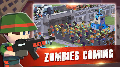 Zombie War : games for defense zombie in a shelter screenshot 2