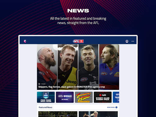 AFL Live Official App screenshot 7