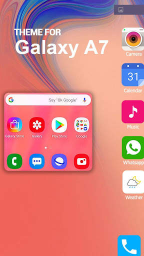 Launcher Themes for Galaxy A7 screenshot 2