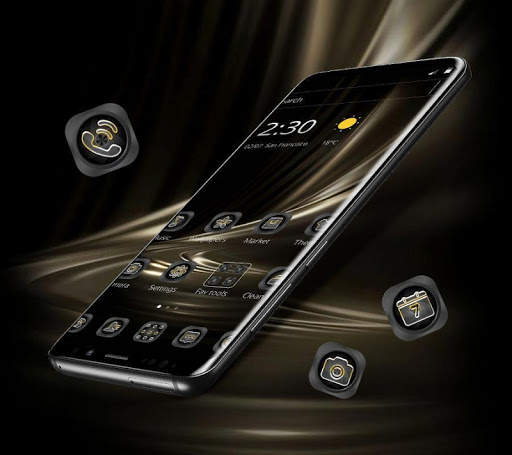 Black Gold Business Theme 4 تصوير الشاشة