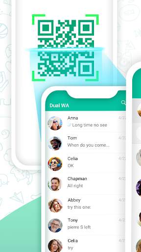 Clone WA Web Scanner - Dual WA screenshot 1