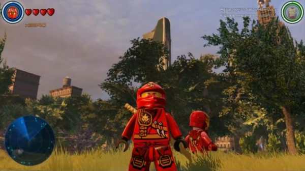Fruits Lego Red Ninja screenshot 1