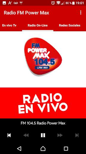 Power Max Radio - TV screenshot 2
