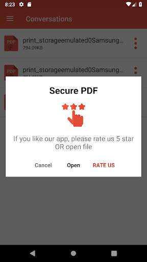 Lock PDFs - Unlock PDFs screenshot 3