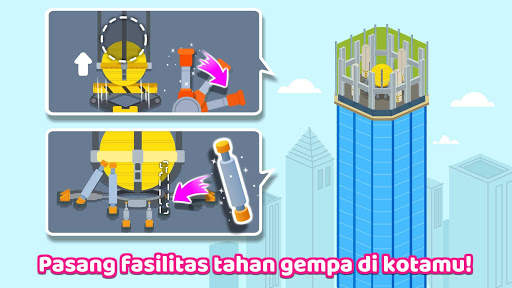 Bangunan tahan gempa Bayi Panda screenshot 4